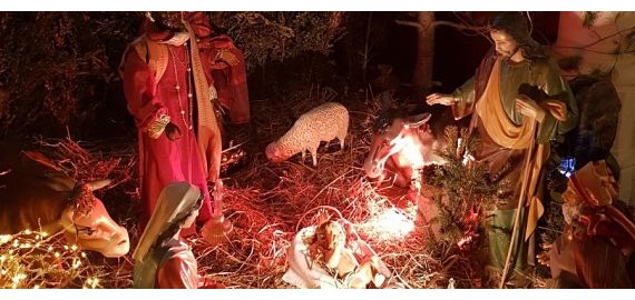 Crèche de Noël en Provence et Vins